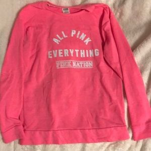 Virctoria Secret pink long sleeve